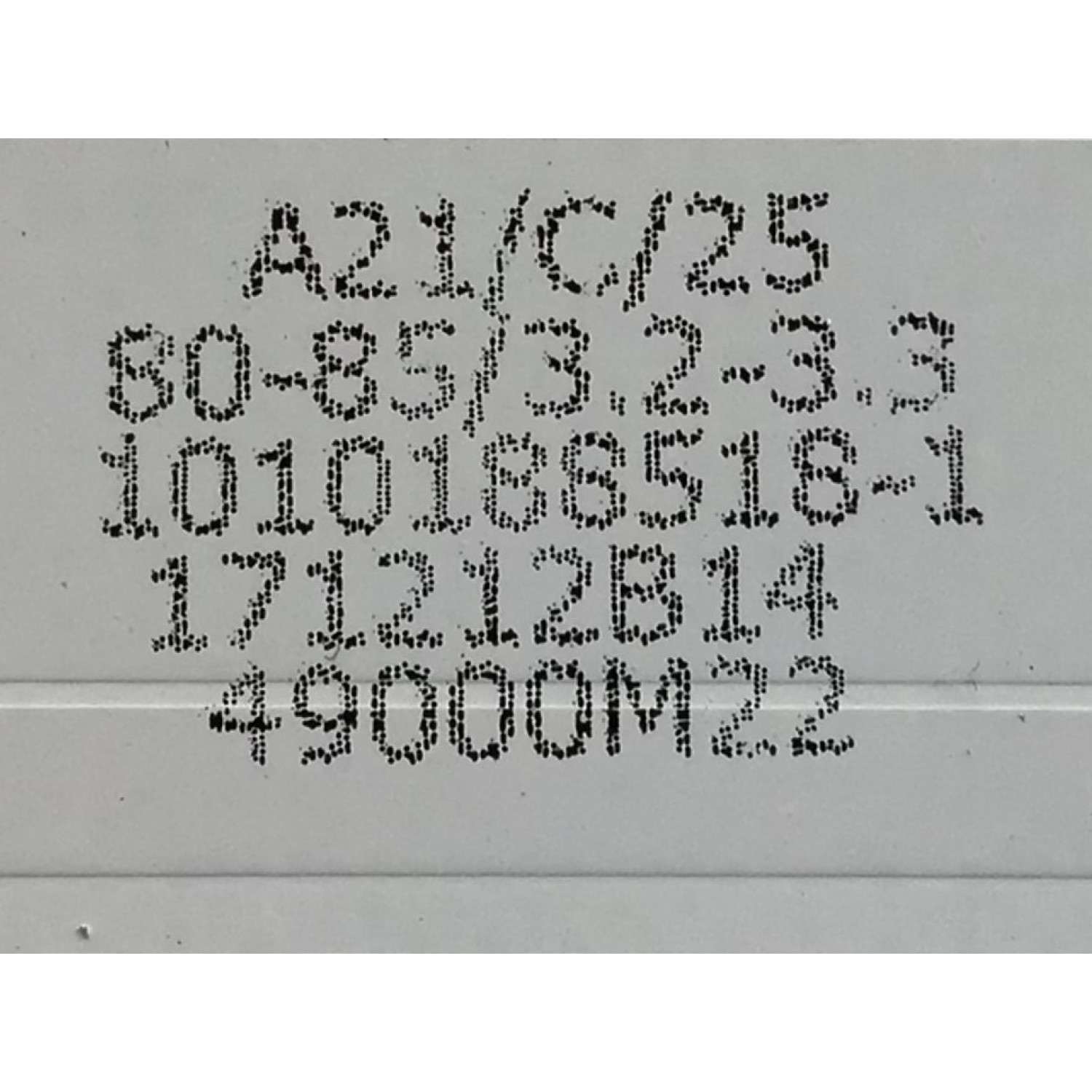 KIT DE LED'S PARA TV HITACHI ((INCOMPLETO SOLO 9 PIEZAS)) / NUMERO DE PARTE LE49D8-01 / 30349008202 / LE49D8-01(A) / 49000M22 / PANEL LSC490FN02-W / MODELO 49C61 / NOTA IMPORTANTE:KIT CONSTA DE 10 PIEZAS EN TOTAL - Imagen 4